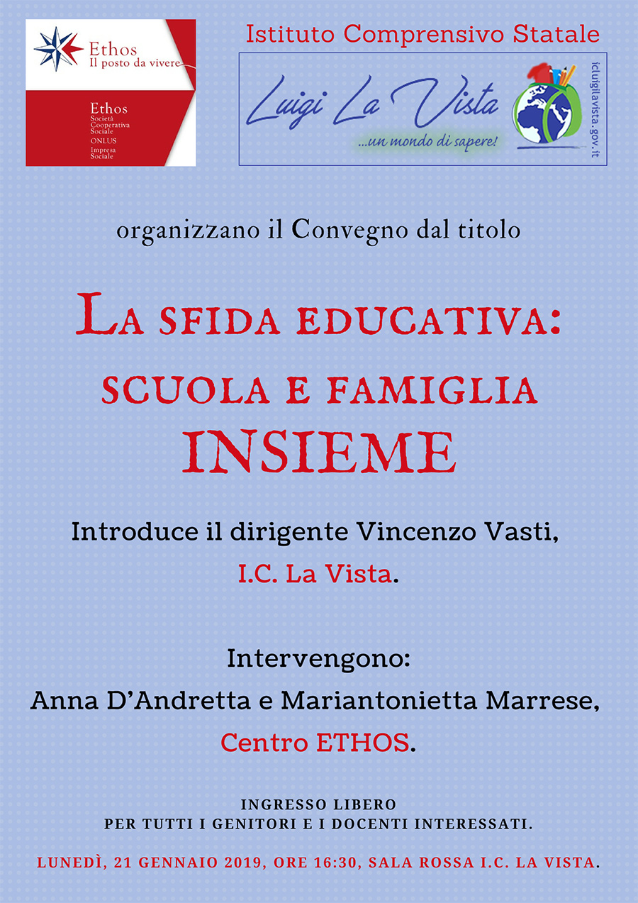 La sfida educativa, locandina